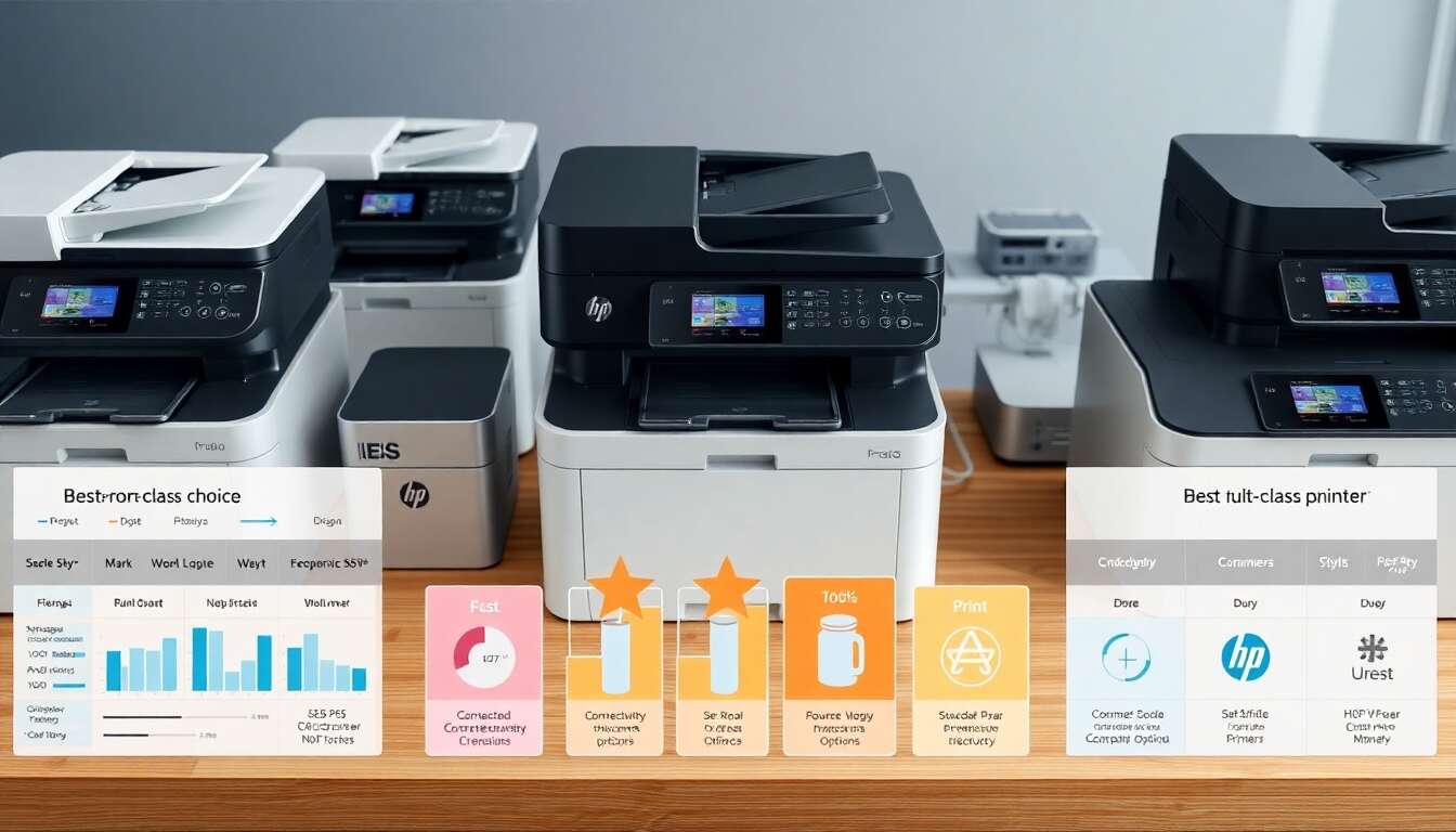 Imprimantes multifonctions hp : guide d'achat et comparatif