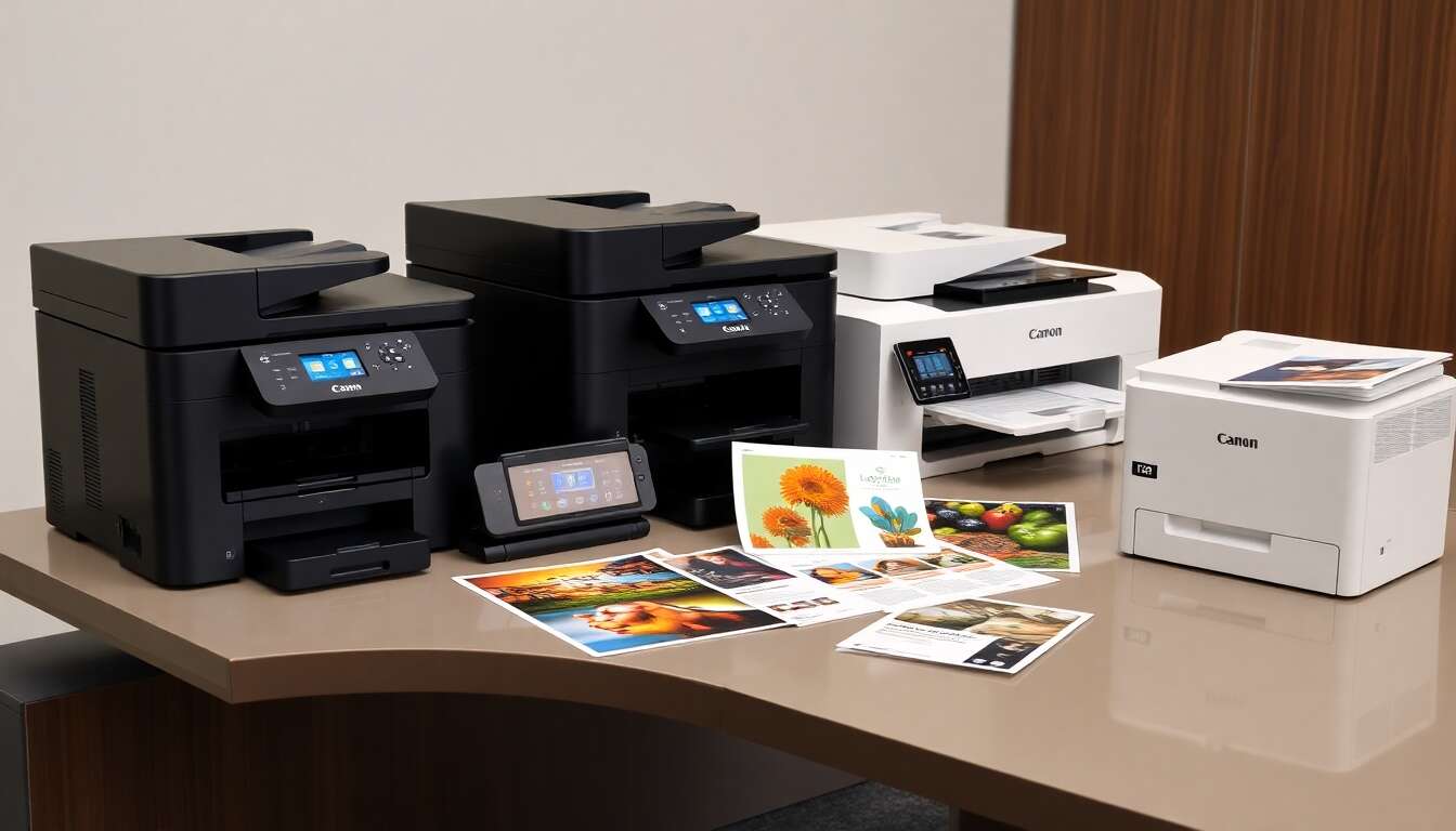 Comparatif des imprimantes multifonctions canon