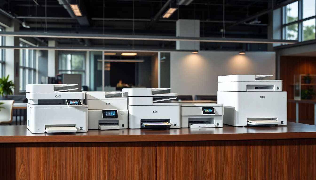 Explorer les gammes oki disponibles