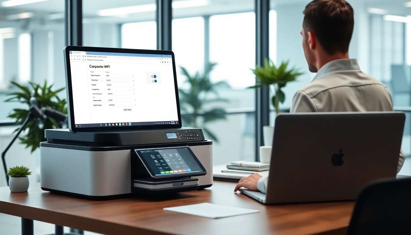 Accéder aux paramètres de connexion wi-fi