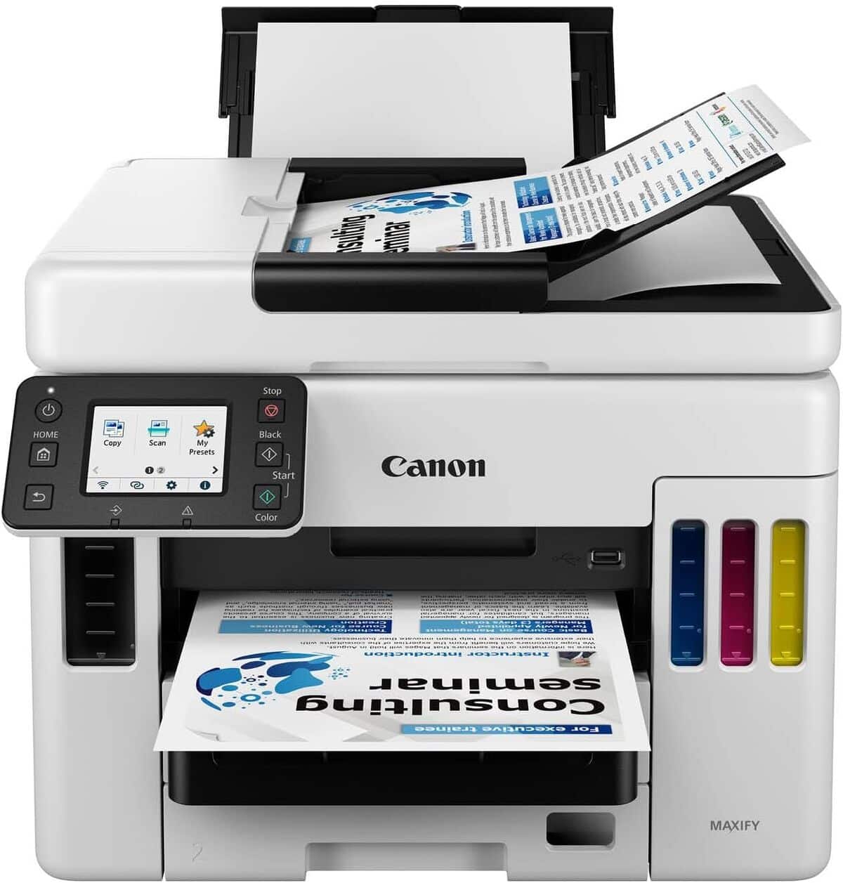 Test Canon GX7050 : l'imprimante 4-en-1 qui révolutionne le quotidien bureautique