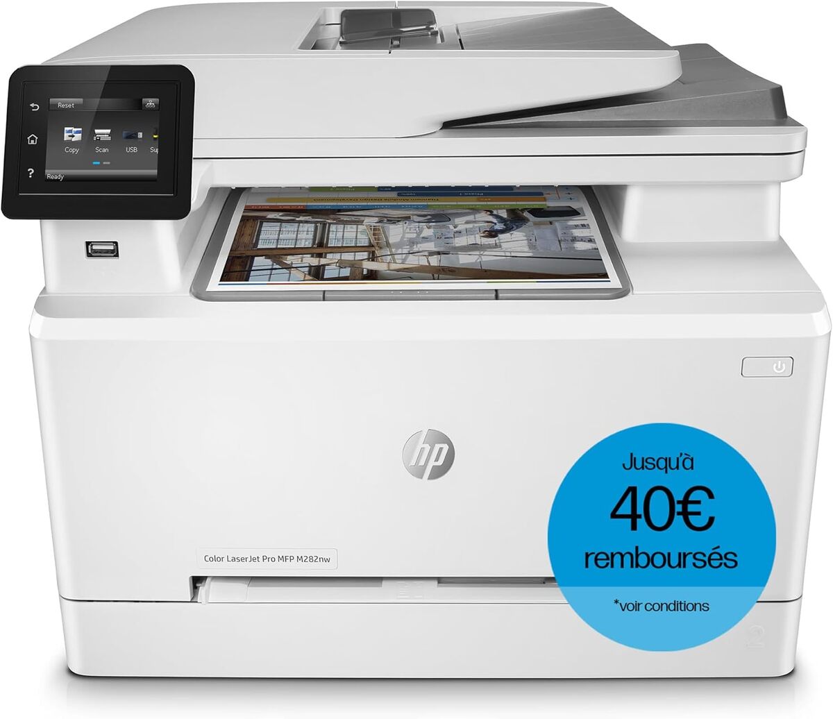 Test de l'imprimante HP Laserjet Pro M282nw : efficacité sans fil