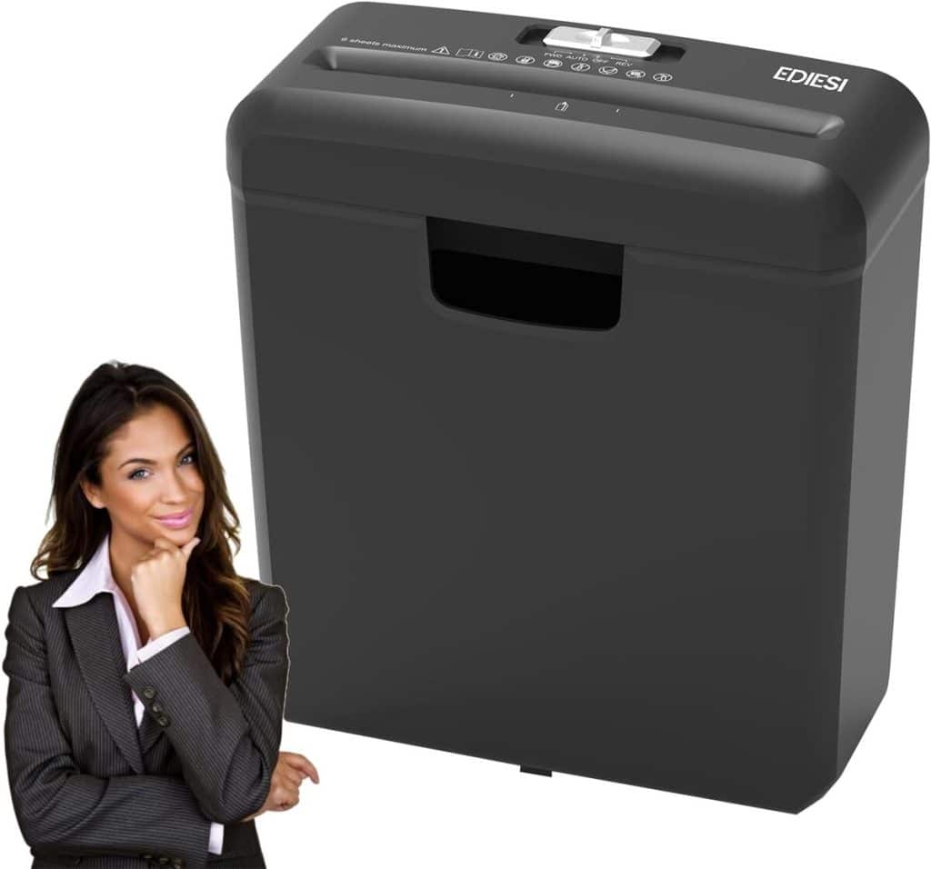 Test Ediesi : broyeur de Documents Multifonction Maison/Bureau