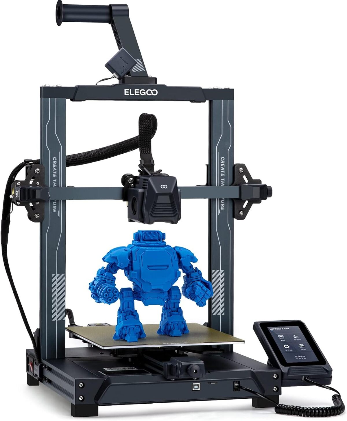 Test ELEGOO Neptune 3 Pro : performance d'impression 3D à la loupe