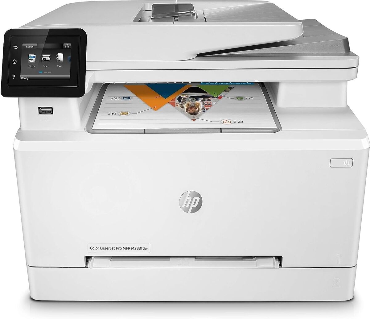 Test HP Color LaserJet Pro M283fdw : multifonction Couleur Wifi