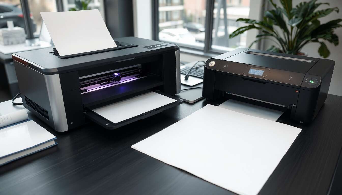 Les fondamentaux : imprimante laser et jet d'encre
