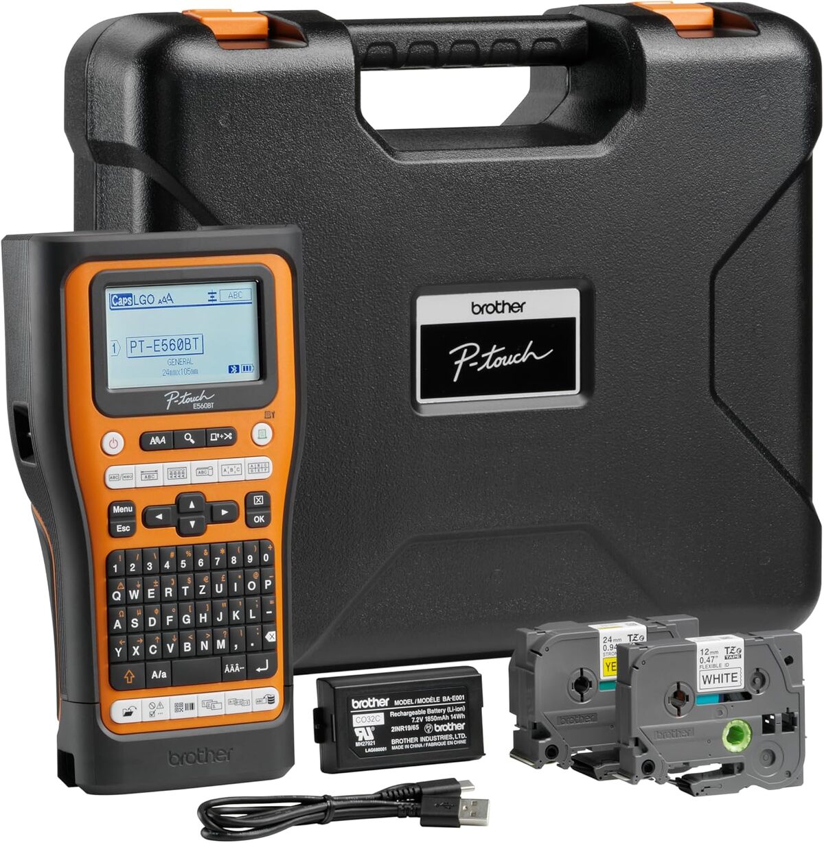 Test de l'étiqueteuse Brother PT-E560BTVP : efficacité et mobilité