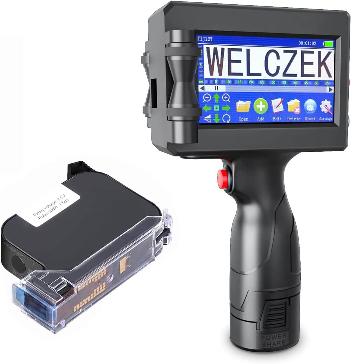 Test de l'imprimante portable Welczek TIJ127 : polyvalence et performance