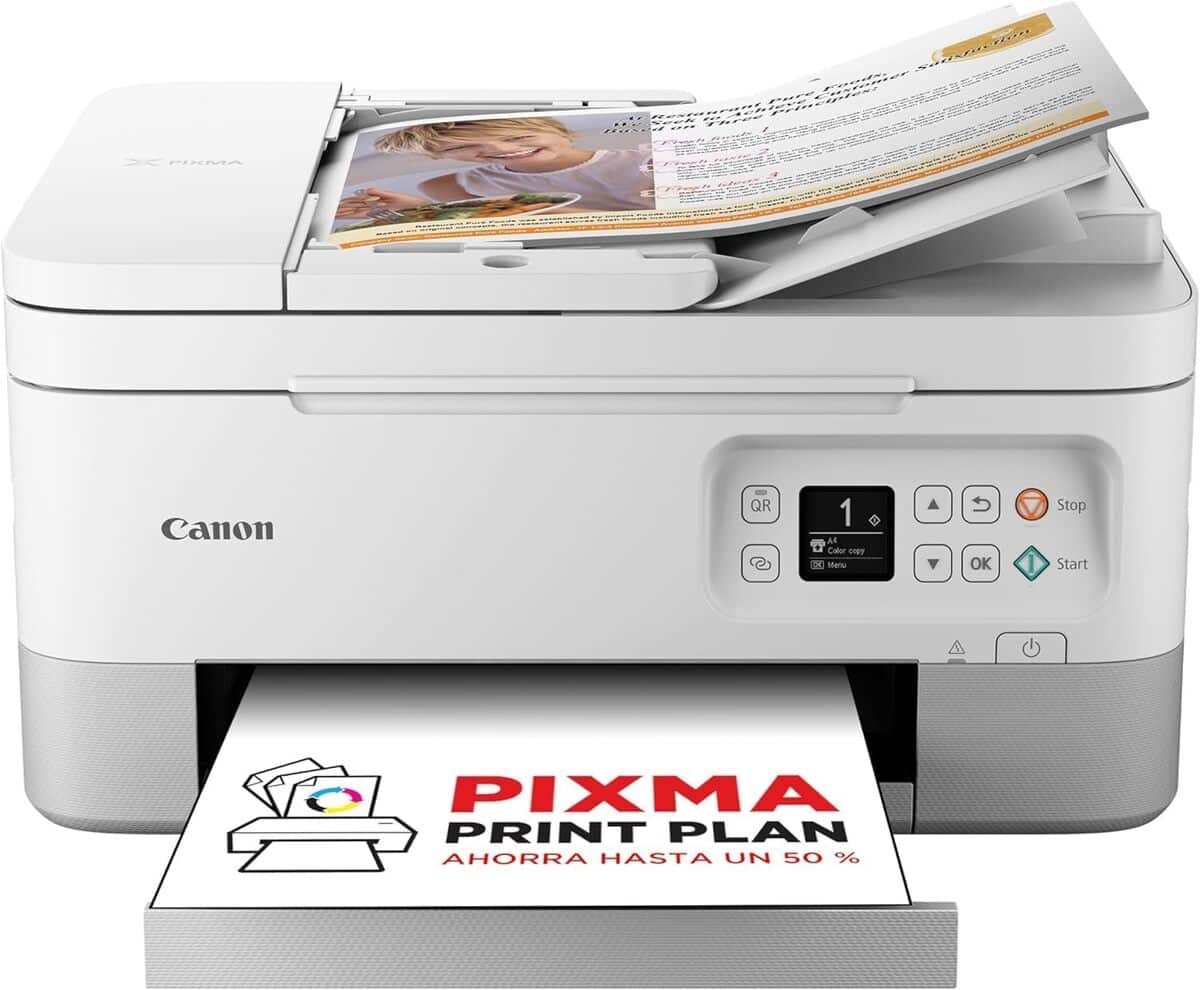 Test : canon PIXMA TS7451i, multifonction 3-en-1 blanc