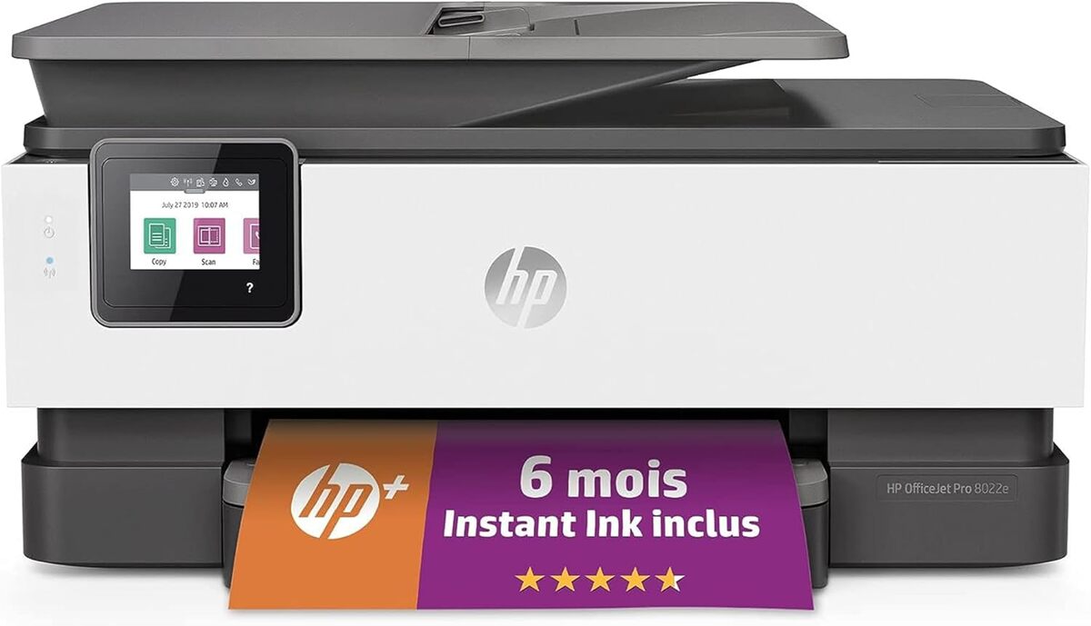 Test de l'imprimante HP OfficeJet Pro 8022e : polyvalence et performance