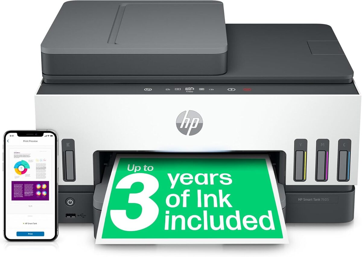 Test de l'imprimante tout-en-un HP Smart Tank 7605 : un concentré d'efficacité