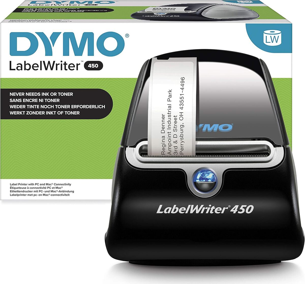 Test : dymo LabelWriter 450, étiqueteuse pro ultra-rapide