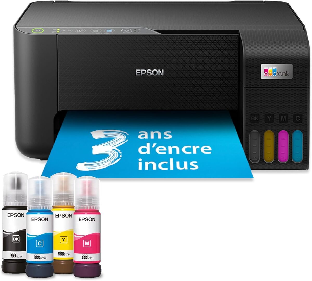 Test de l'imprimante EPSON EcoTank ET-2862 : performance et économie d'encre