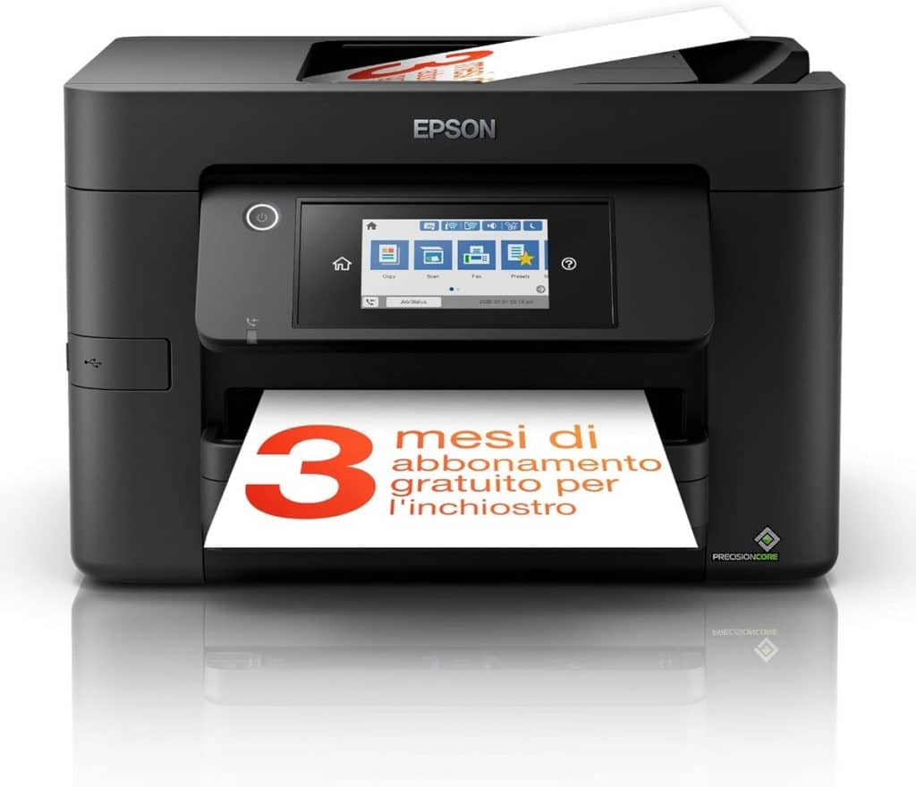 Test de l'imprimante Epson WorkForce Pro WF-4820DWF : efficacité 4-en-1