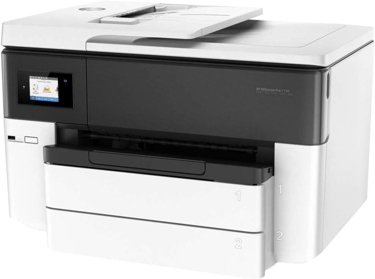Test de l'imprimante multifonction couleur A3 HP Officejet Pro 7740