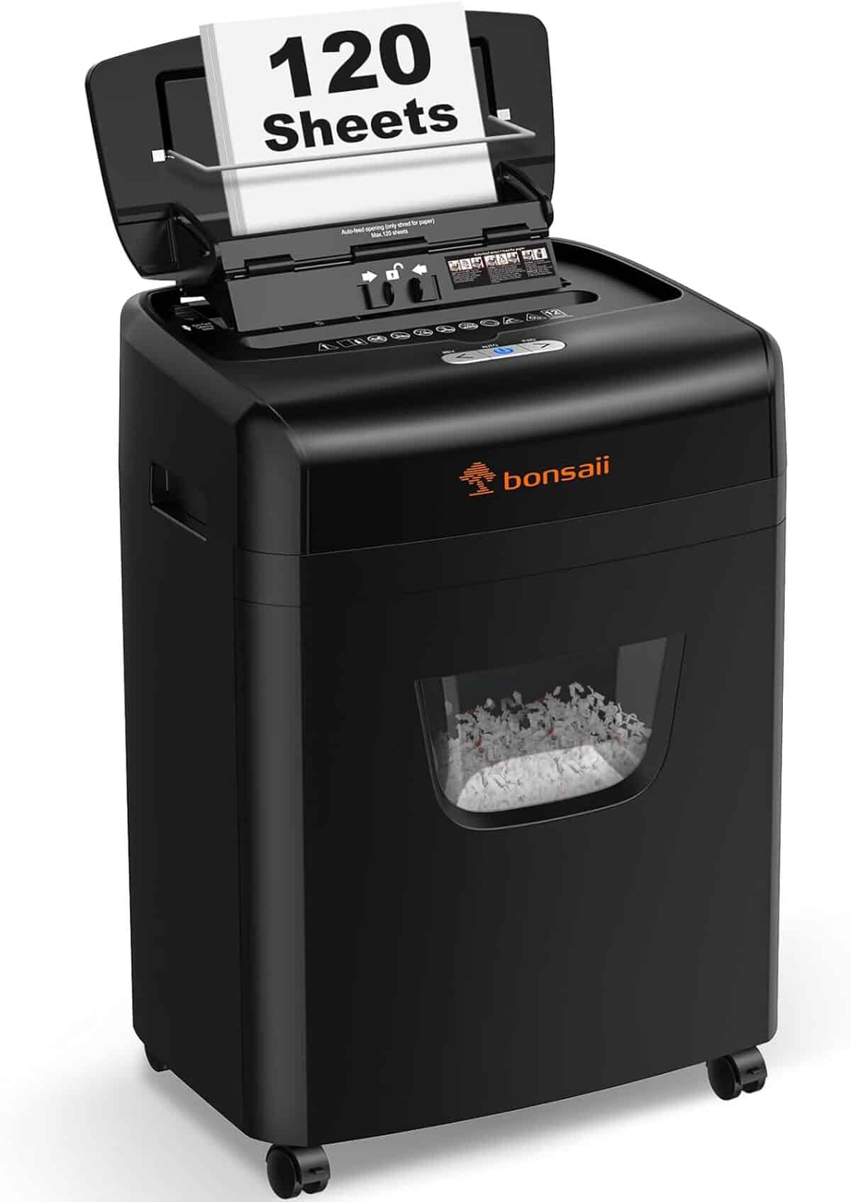 Test du destructeur Bonsaii C233-B : 120 feuilles, micro-découpe ultra-silencieuse