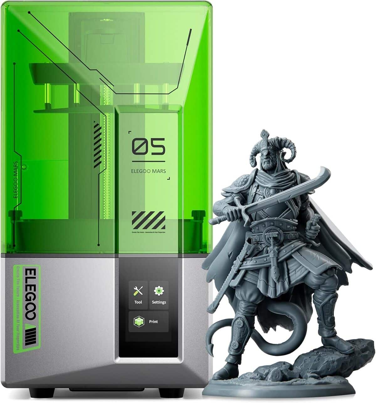 Test Elegoo Mars 5 Imprimante 3D R sine Avec cran 4K Test Elegoo Mars 5 Imprimante 3D R sine Avec cran 4K
