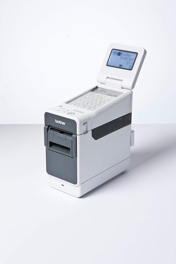 Brother TD-2130NHC Imprimante d'étiquettes Professionnelle de Bracelets pour patients | USB - WIFI - Bluetooth | jusqu'à 63 mm de Largeur | Trustsense