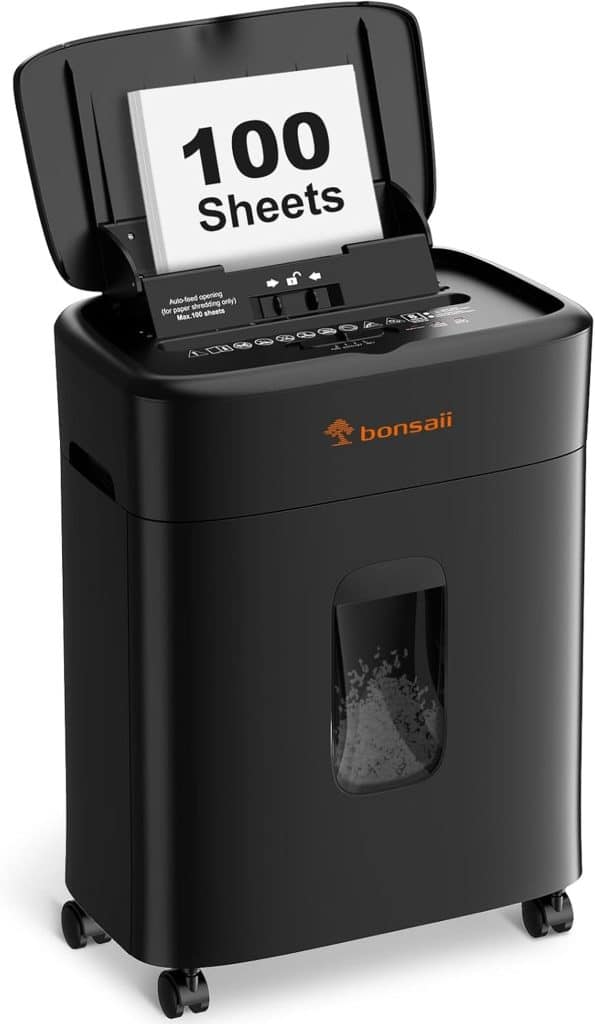 Test destructeur de documents Bonsaii C231-D : hautes performances et efficacité