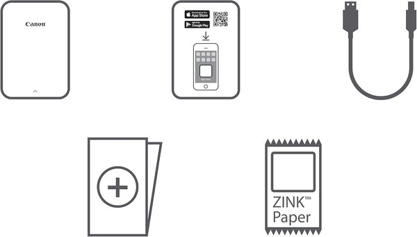 Canon 3204C004 Imprimante portable Noir/Blanc