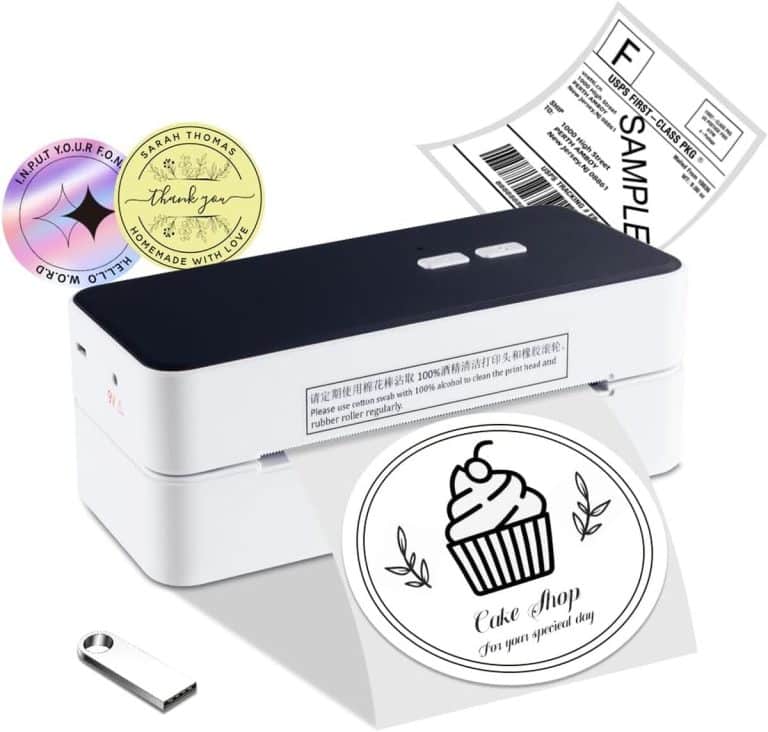 Imprimante Thermique D'étiquettes D'expédition ORGBRO Z1 - 4x6 Pouces, Compatible Amazon, EBay, USB