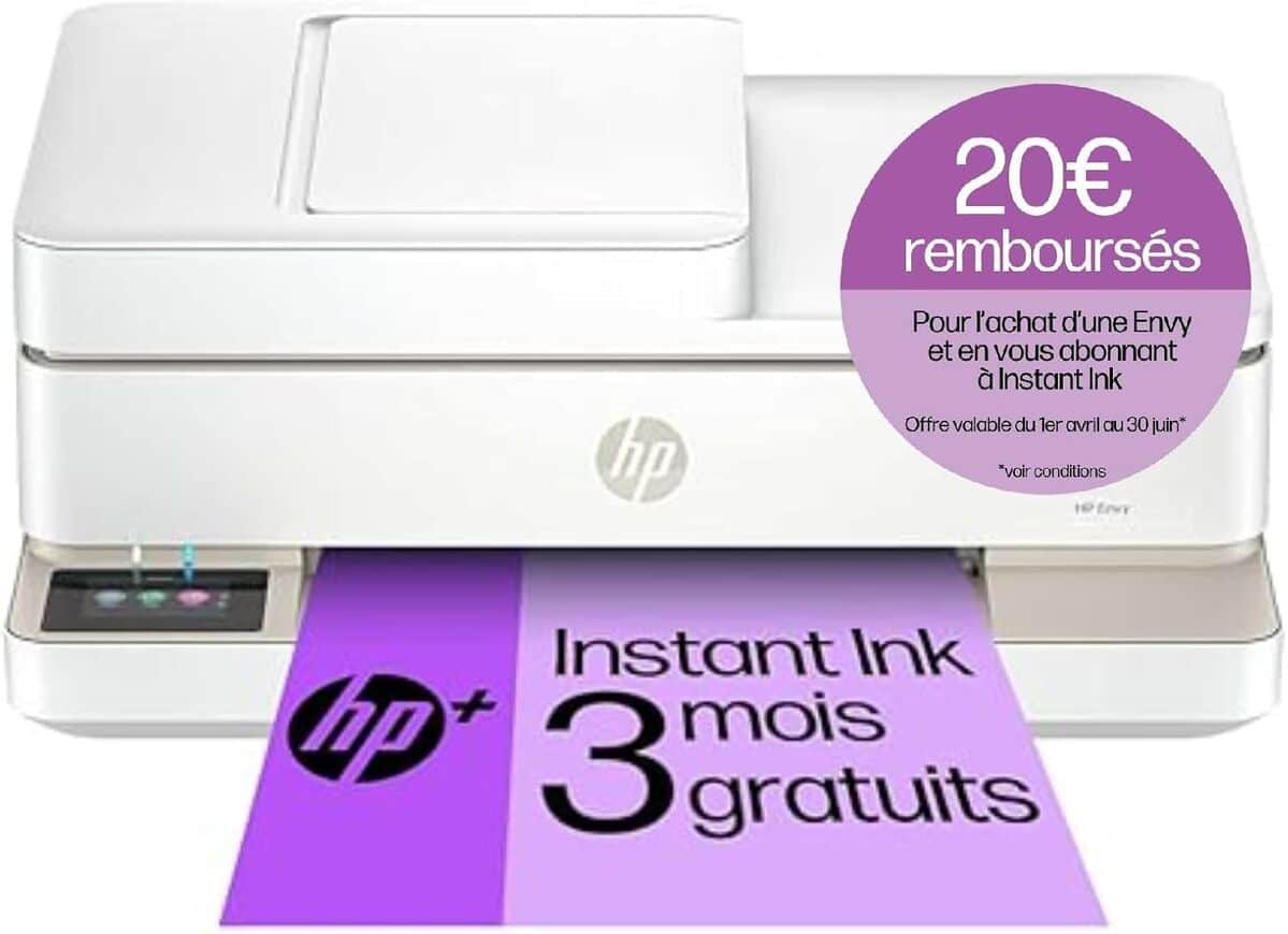 Test de l'imprimante multifonction HP Envy 6520e : polyvalence et instant ink