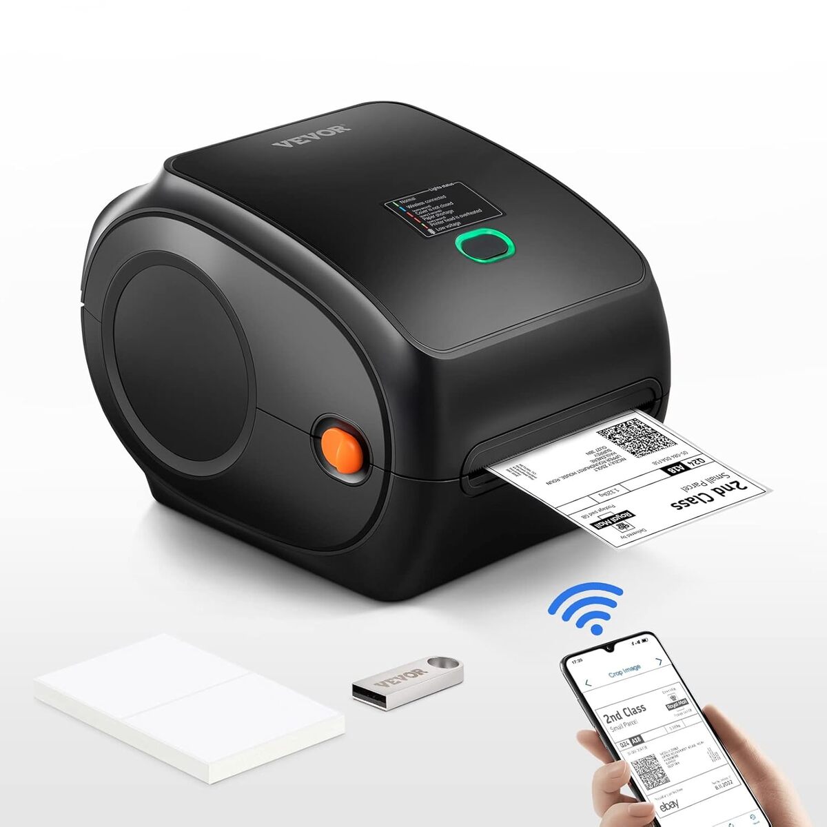 Test de l'imprimante VEVOR : performance thermique pour étiquettes 4x6