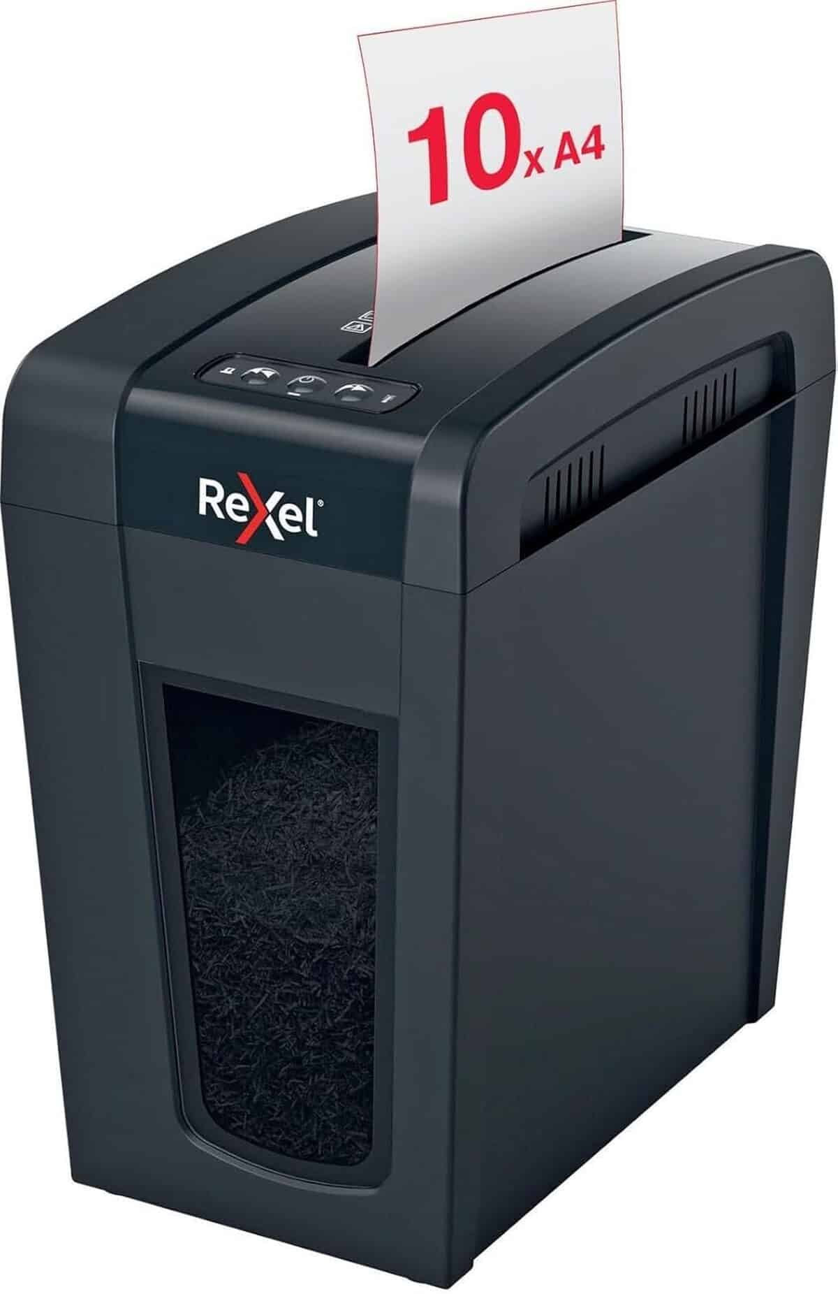 Test du destructeur Rexel Secure X10-SL : sécurité et efficacité