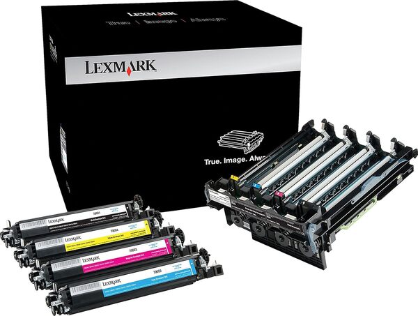 Lexmark Nero e Nero Kit imaging a colori - Nero, Colore