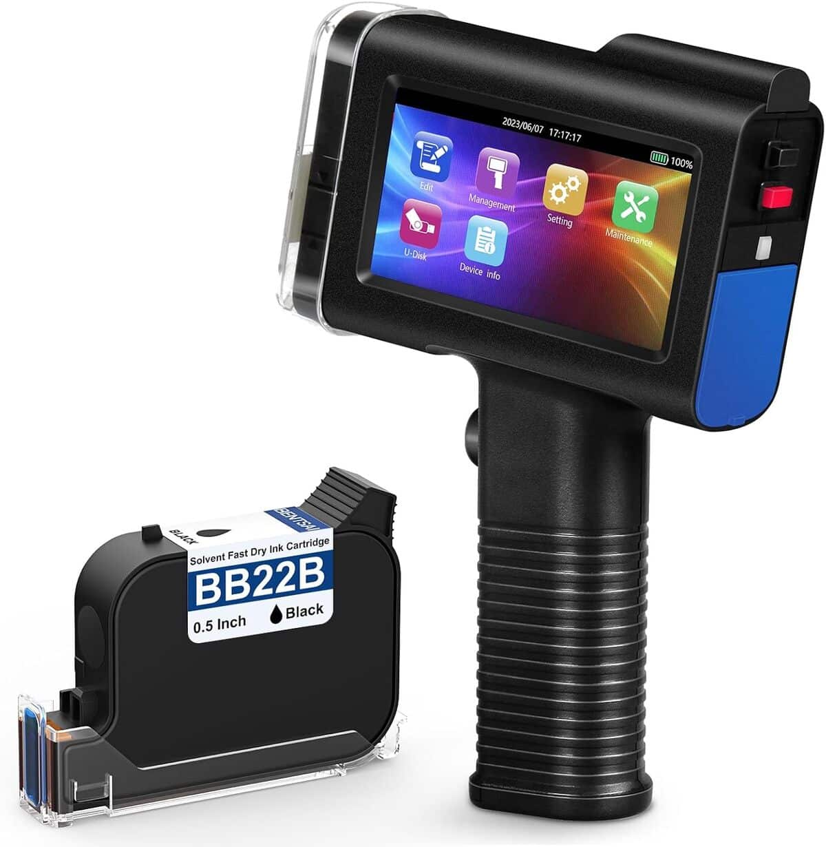 Test de l'étiqueteuse portable BENTSAI BT-HH6105B2