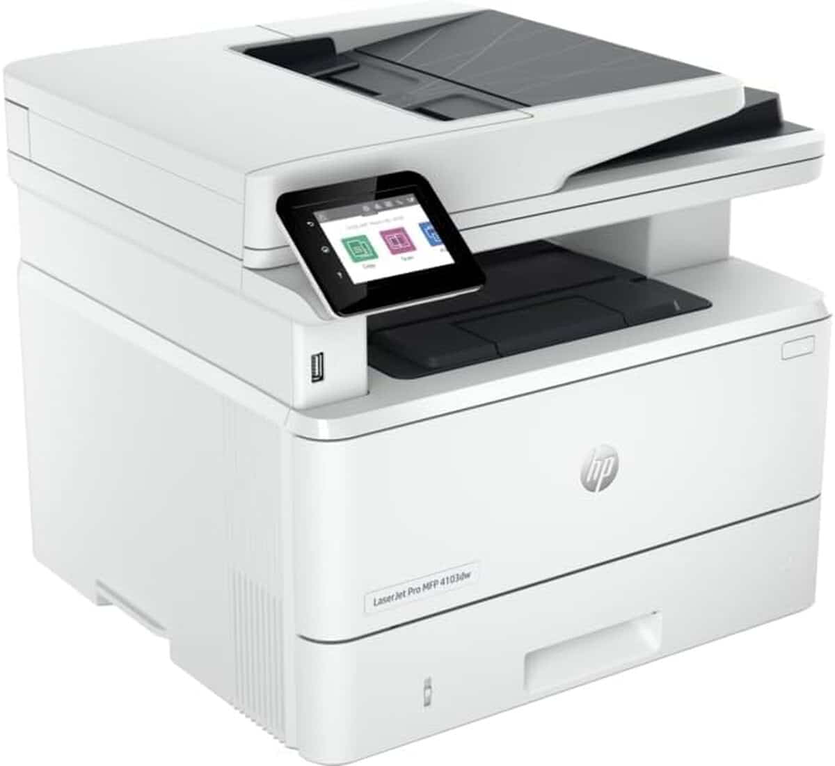 Test de l'imprimante HP Laserjet Pro MFP 4103dw