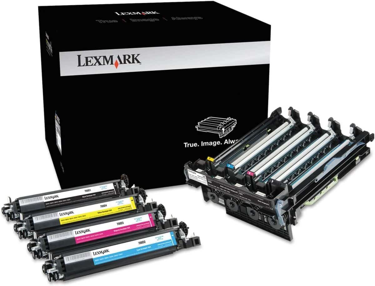 Test du kit imaging Lexmark Nero e Nero : performance et couleur