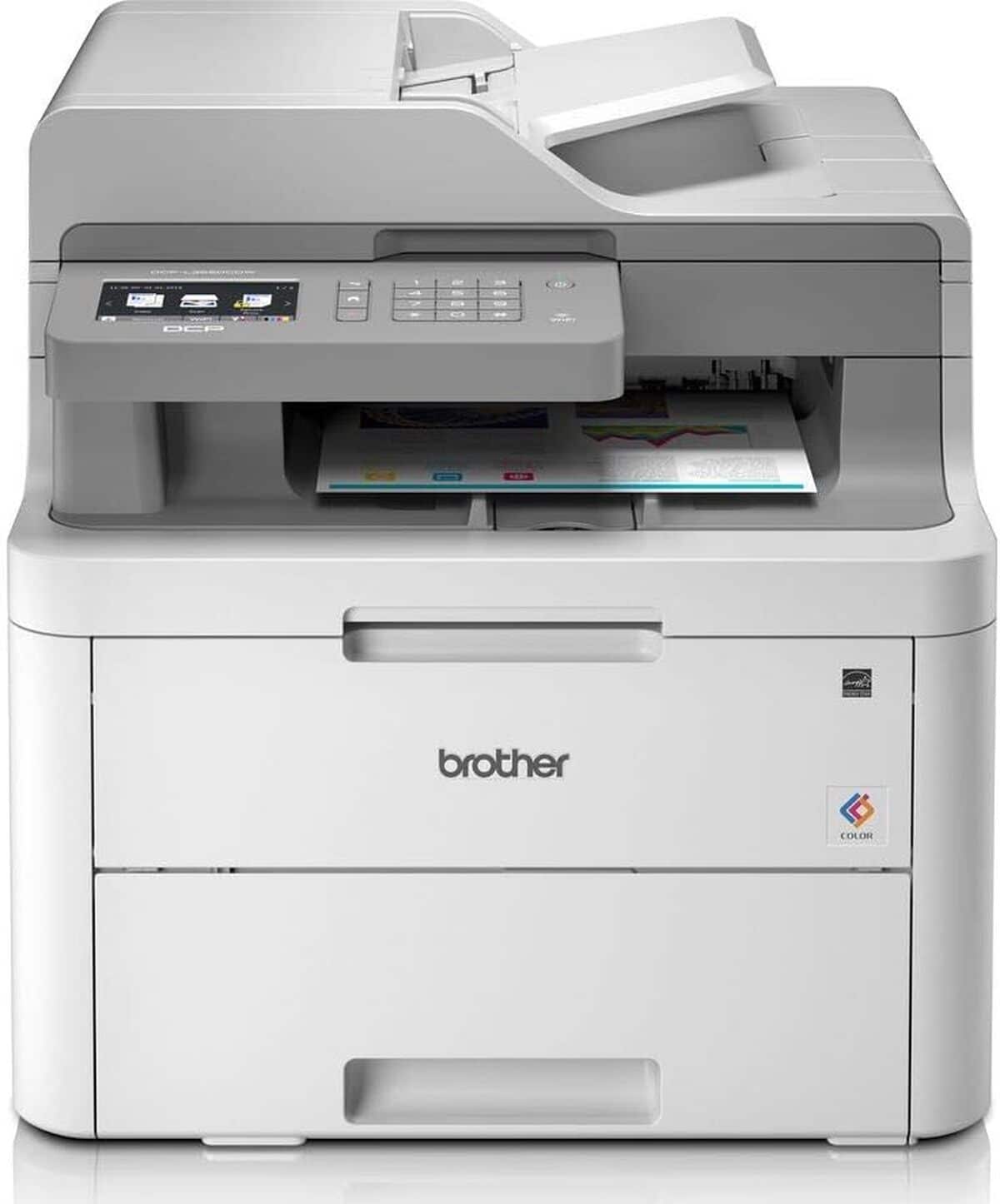 Test : brother DCP-L3550CDW, imprimante couleur multifonctionnelle rapide et connectée