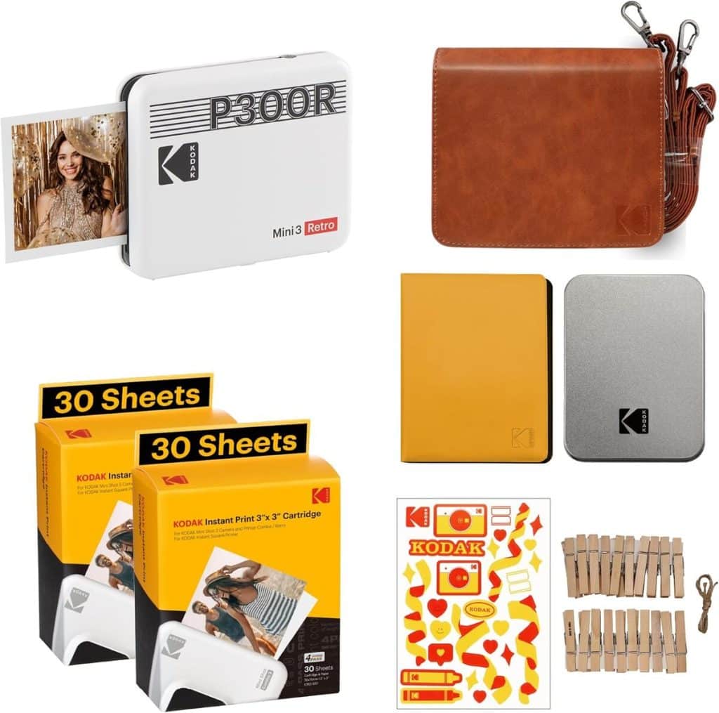 Test de l'imprimante photo portable Kodak Mini 3 Retro : impression rapide et photos HD