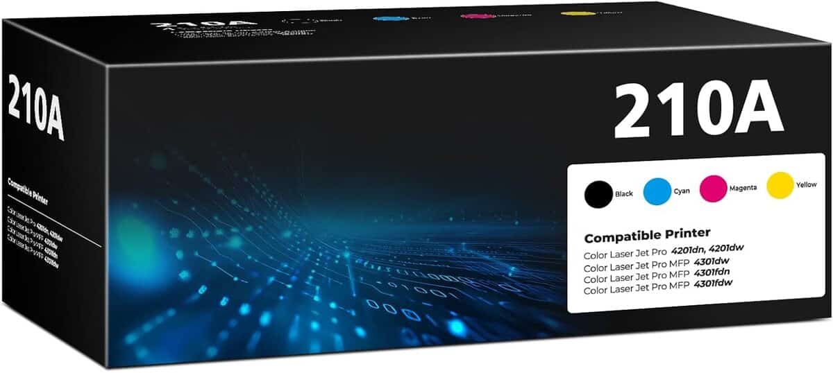 Test des cartouches toner 210A pour HP Laser Jet Pro 4301fdw