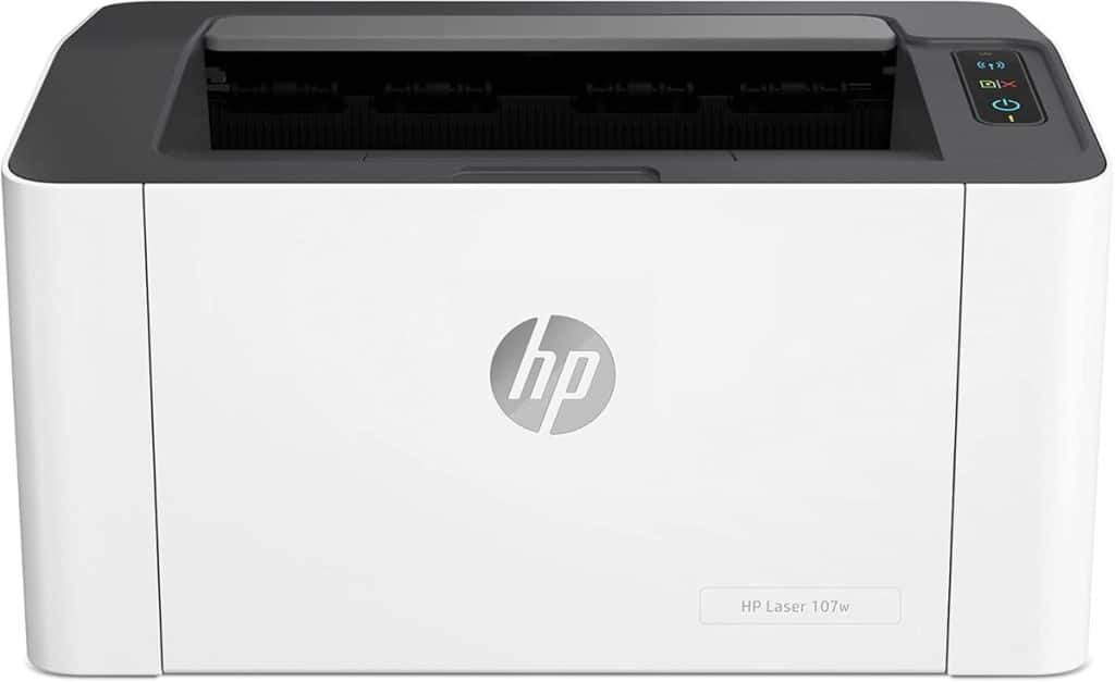 Test HP Laser 107w : efficacité WiFi et précision 1200 DPI