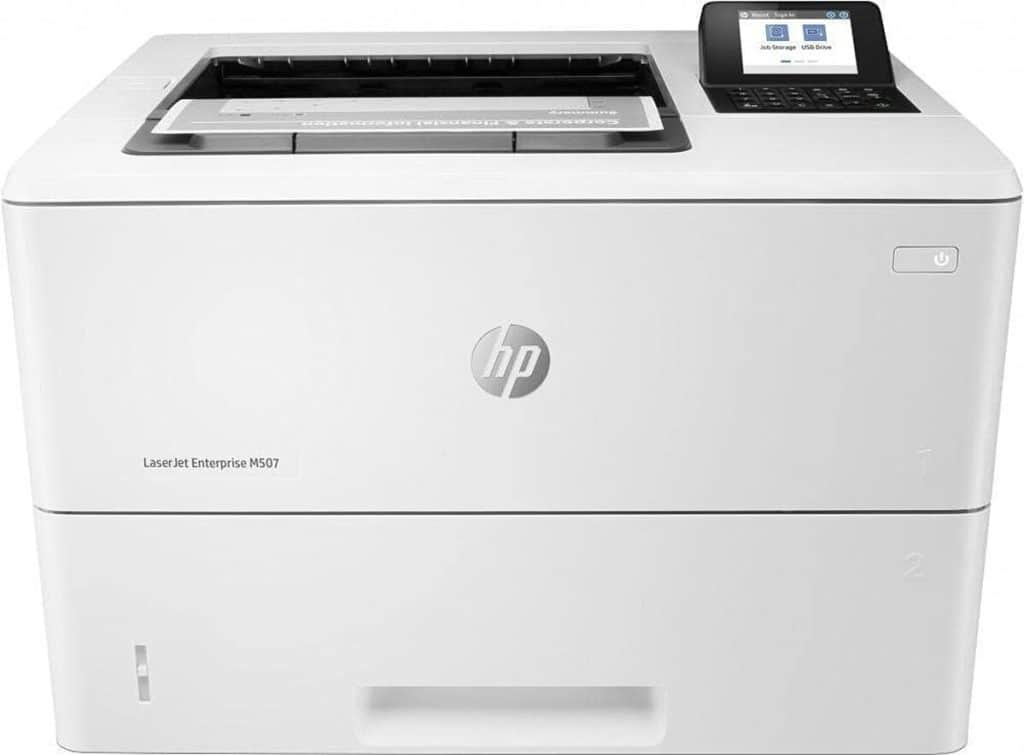 Test : hP LaserJet Enterprise M507dn, efficacité d'impression A4