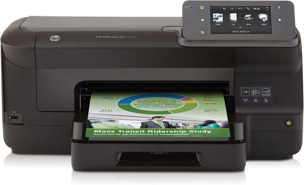 Test : imprimante HP OfficeJet Pro 251dw jet d'encre couleur Wi-Fi