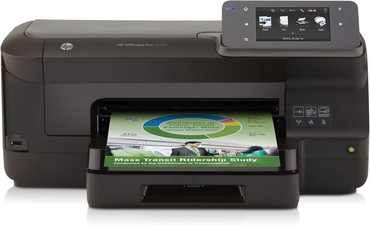 Test : imprimante HP OfficeJet Pro 251dw jet d'encre couleur Wi-Fi