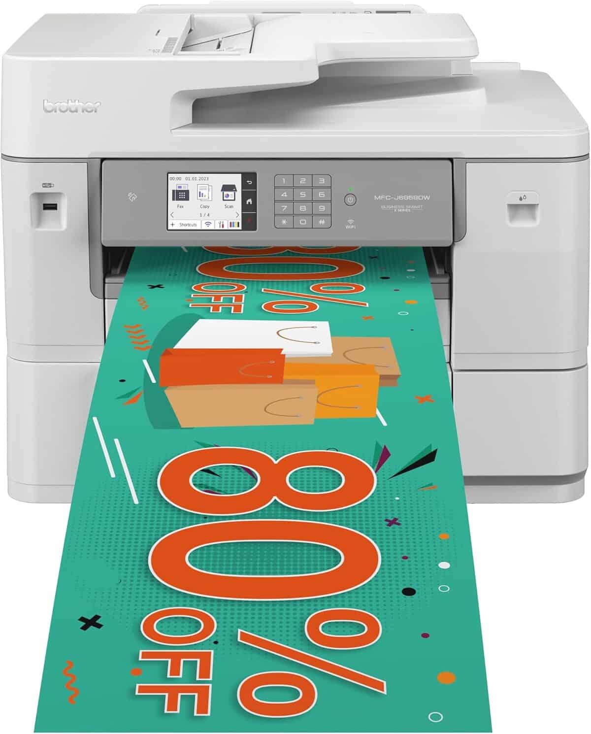 Test de l'imprimante Brother MFC-J6959DW : multifonction rapide et connectée