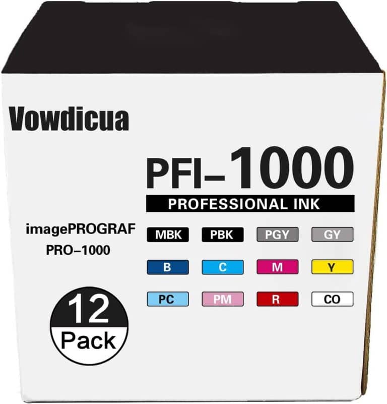 Test des cartouches d'encre haute capacité PFI-1000 pour Canon PRO 1000