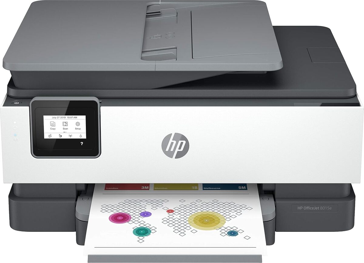 Test : imprimante HP OfficeJet 8015e WiFi 18 ppm