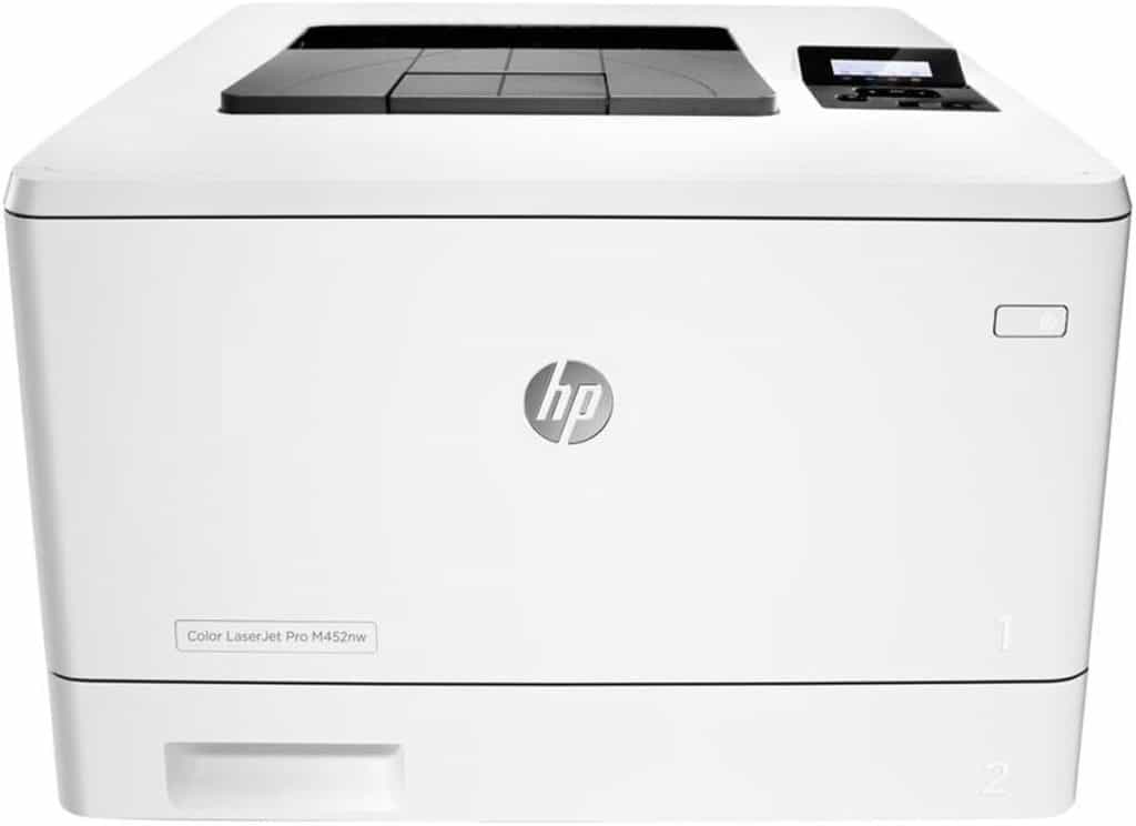 Test : imprimante laser HP M452nw blanc/gris foncé