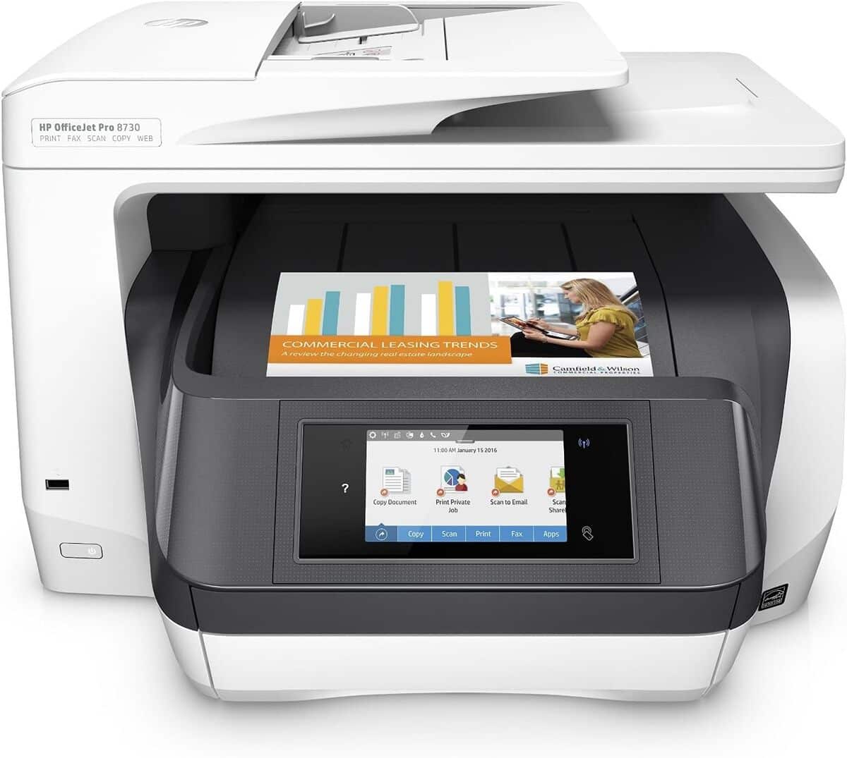Test de l'imprimante multifonctions HP Officejet PRO 8730