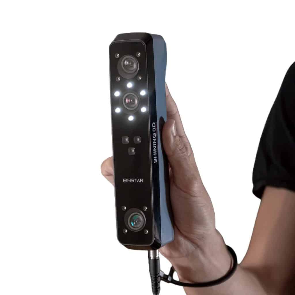 Test : shining 3D Einstar, le scanner 3D portable expert en détails