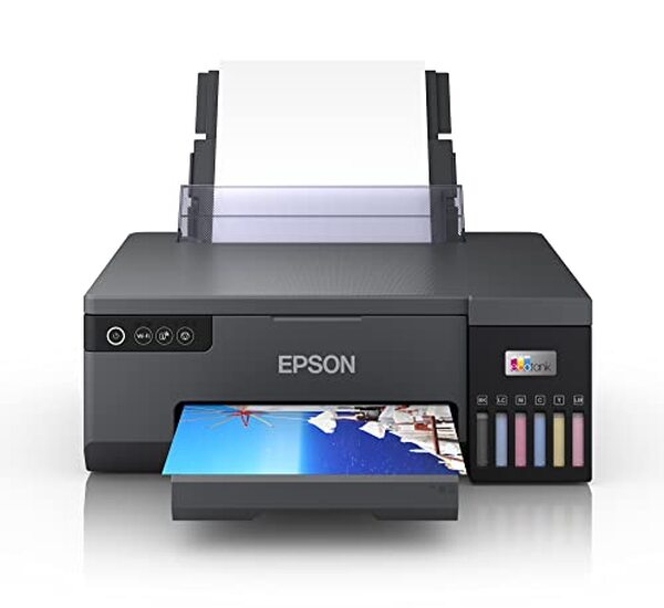 Découvrez la performance exceptionnelle de l'imprimante photo Epson EcoTank L8050 avec ses fonctionnalités Wi-Fi et connectivité Smart App pour des impressions de qualité supérieure à domicile
