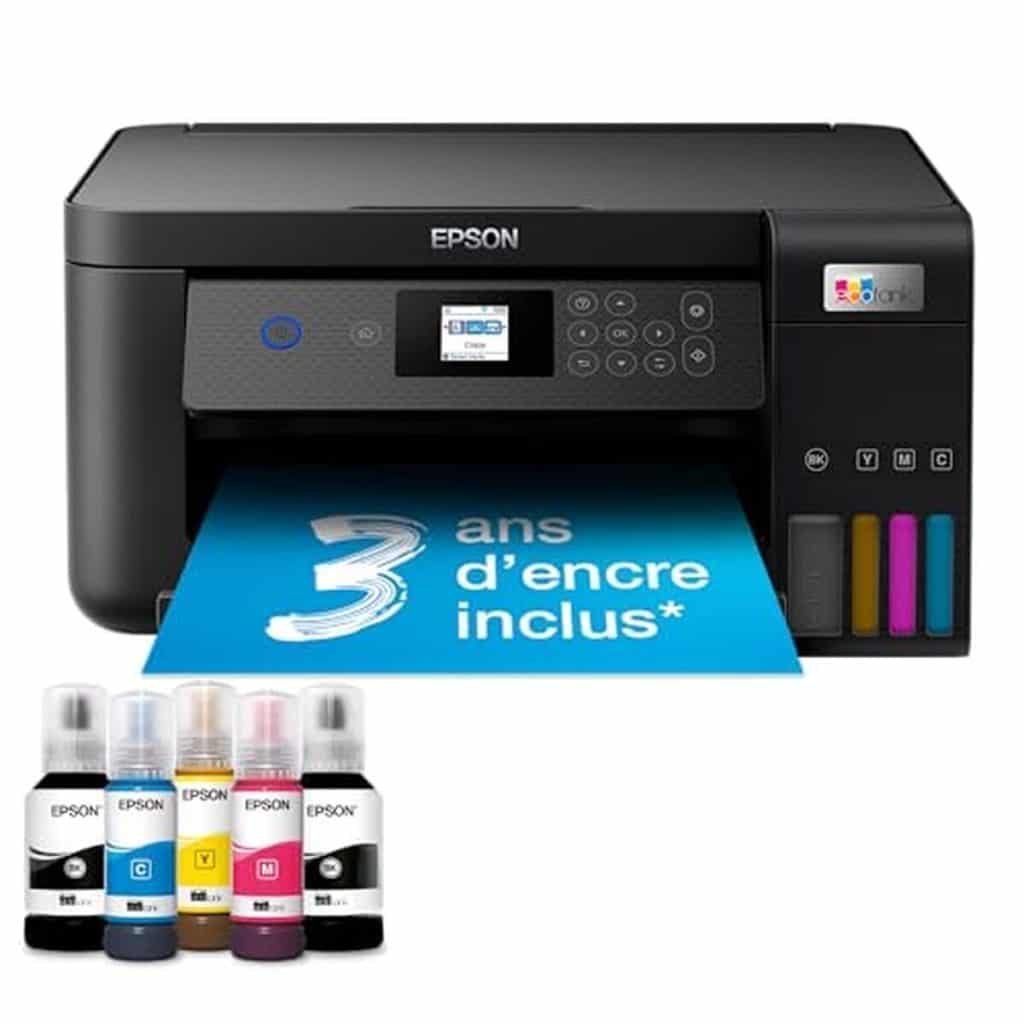 Test de l'imprimante Epson EcoTank ET-2851 : multifonction compacte et économique