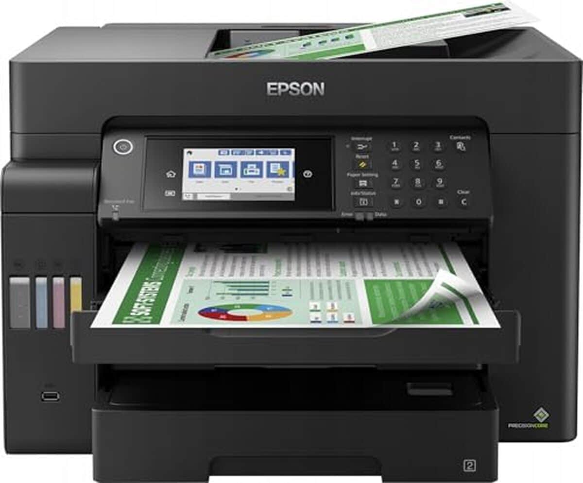 Test Epson EcoTank L15150 : imprimante A3+ WiFi performante
