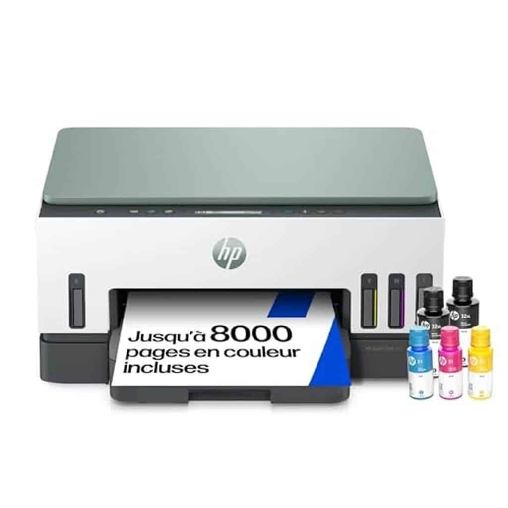 Test : imprimante HP Tank