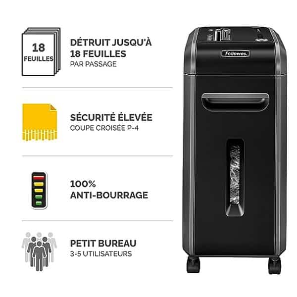 Découvrez le test complet du destructeur de documents Fellowes 99Ci : anti-bourrage puissant et efficace pour la sécurité de vos informations.
